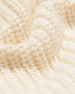 babyvest grofgebreid ecru