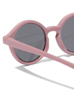babyzonnebril rond roze