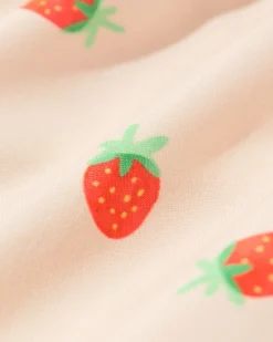 babyzwembroek aardbeien beige