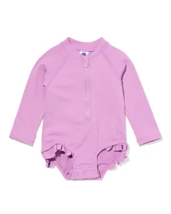 babyzwempak structuur lila