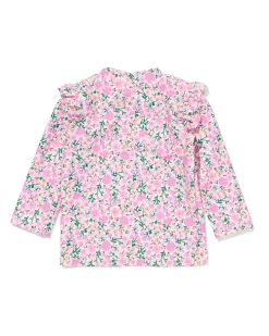 babyzwemshirt UPF40+ bloemen multi