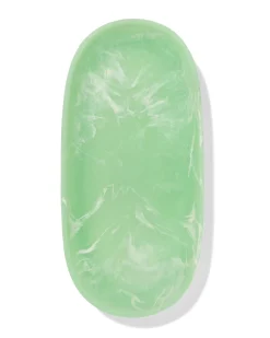 badkamer schaaltje 25x12cm epoxy marmerlook groen
