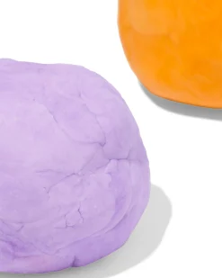 badklei lila+oranje 2x80g