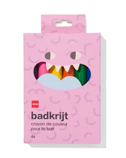 badkrijtjes - 6 stuks