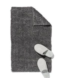 badmat - 50 x 85 cm - hotel extra zacht - donkergrijs