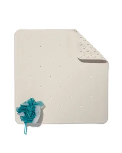 badmat 53x53 rubber anti-slip wit