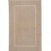 badmat 50x85 zware kwaliteit taupe