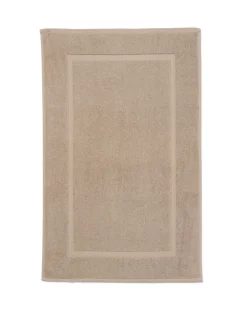badmat 50x85 zware kwaliteit taupe