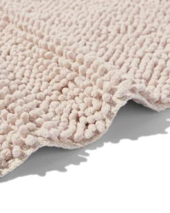badmat 60x120cm chenille beige