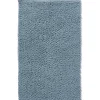 badmat 50x85cm chenille ijsblauw
