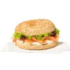 bagel wit roomkaas & zalm
