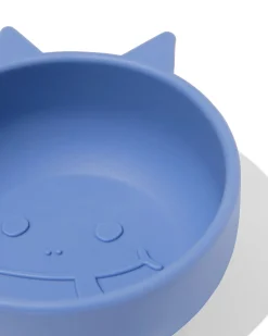 bakje Ø10cm monster siliconen blauw
