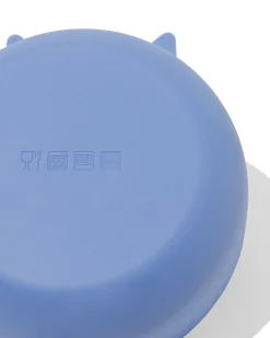 bakje Ø10cm monster siliconen blauw