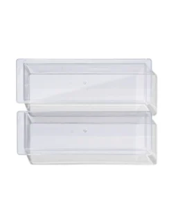 bakje transparant M - 2 stuks