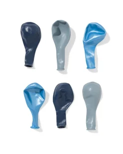ballonnen 23cm blauw - 20 stuks