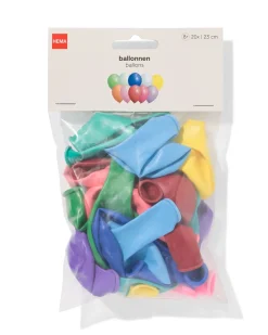 ballonnen 23cm kleur - 20 stuks