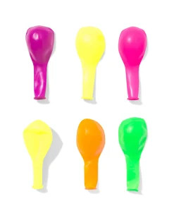 ballonnen 23cm neon - 10 stuks