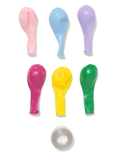 ballonnenboog 20-23cm kleur - 75 stuks