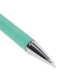balpen groen blauwschrijvend