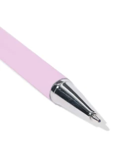 balpen lila blauwschrijvend