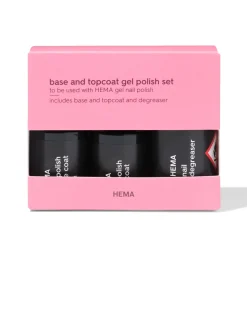 base and topcoat gel polish set