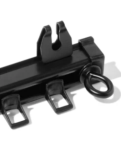 basis U-rail 200cm zwart