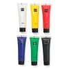 basiskleuren acrylverf 20ml - 6 stuks