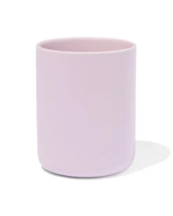 beker mat aardewerk lila Ø8x10