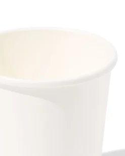 bekers wit - 50 stuks