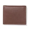 billfold portemonnee hoog leer bruin