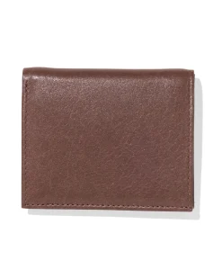 billfold portemonnee hoog leer bruin