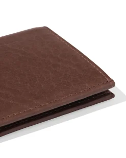 billfold portemonnee hoog leer bruin