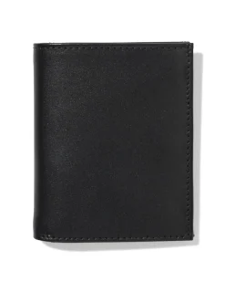billfold portemonnee hoog leer zwart