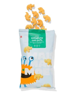 bio maïs puffs pinda 50g