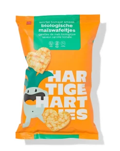 bio maïswafeltjes wortel-tomaat 30g