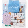 bio rijst crisp snoepjes appel-aardbei uitdeelzak - 8 stuks