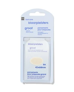 blaarpleisters groot - 6 stuks