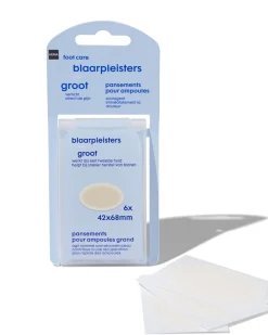 blaarpleisters groot - 6 stuks