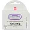 5-blad scheersysteem navullingen - 3 stuks