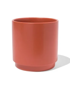 bloempot ⌀15x15cm oranje
