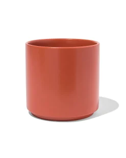 bloempot ⌀12x12cm oranje