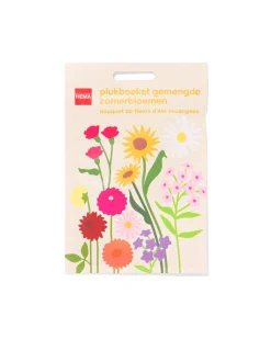 bloemzaad plukboeket zomerbloemen