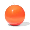 bolkaars ⌀10cm glad oranje