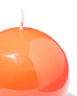 bolkaars ⌀7cm glad oranje