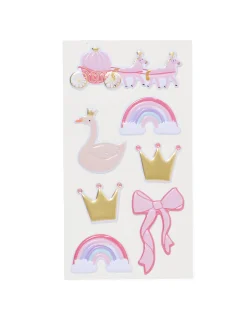 bolle stickers prinses - 7 stuks