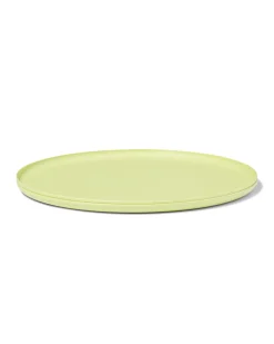 bord Ø25cm bioplastic lichtgroen