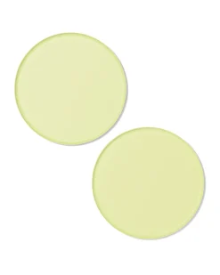 bord Ø25cm bioplastic lichtgroen
