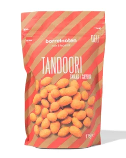 borrelnoten tandoori 175g