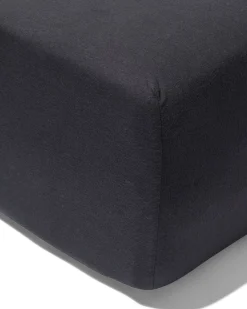 boxspring hoeslaken 140x200cm jersey donkergrijs