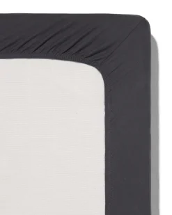 boxspring hoeslaken 140x200cm jersey donkergrijs